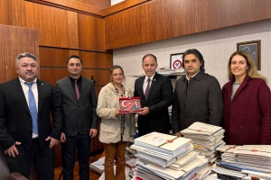 CHP Enerji ve Tabii Kaynaklar Bakanlığından sorumlu Genel Başkan Yardımcısı ve Zonguldak milletvekili Sayın Deniz Yavuzyılmaz'a TBMM'de ziyaret