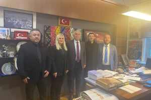  CHP Tokat Milletvekili Sayın Kadim Durmaz'a Meclis'te ziyaret