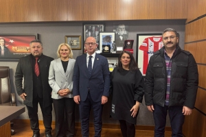 CHP Balıkesir Milletvekili Sayın Serkan Sarı TBMM'de ziyaret edildi.
