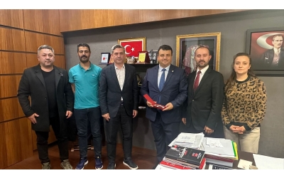 Sayın Milletvekilimiz Hasan ÖZTÜRK ile görüşme yapıldı