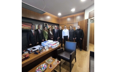MHP Genel Başkan Yardımcısı ve Konya Milletvekilimiz Sayın Mustafa Kalaycı ile Meclisimizde ziyaret