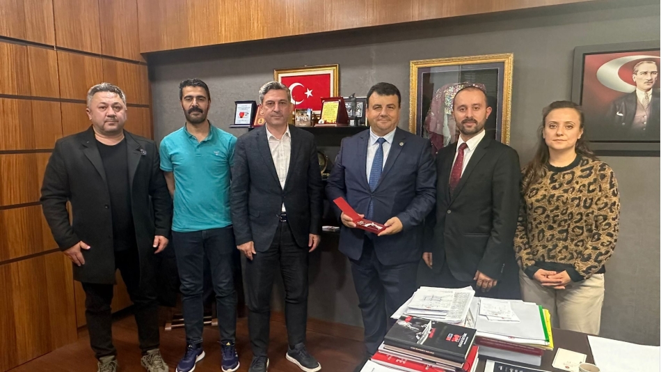 Sayın Milletvekilimiz Hasan ÖZTÜRK ile görüşme yapıldı
