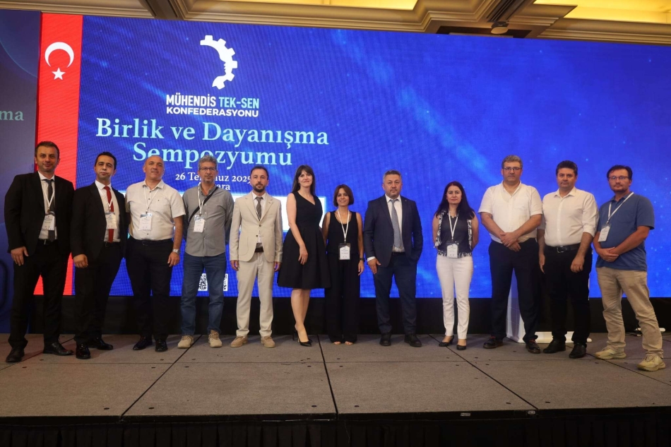 Mühendis Tek-Sen Konfederasyonu olarak düzenlediğimiz "Birlik ve Dayanışma Sempozyumu"