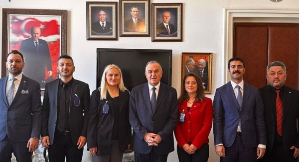 MHP Grup Başkanvekili Sayın Erkan AKÇAY'ı ziyaret ettik.