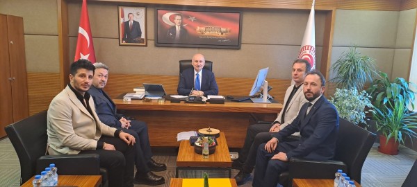 66. T.C. Kabinesi Ulaştırma ve Altyapı Bakanı Sayın Adil KARAİSMAİLOĞLU'nu ziyaret ettik.