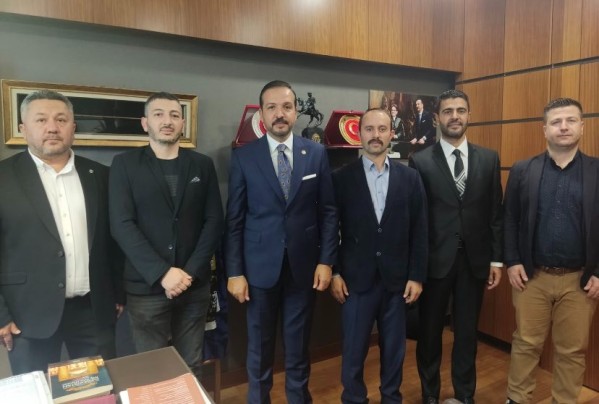 AK Parti Genel Başkan Yardımcısı Sayın Prof.Dr. Kürşad ZORLU'yu ziyaret ettik.