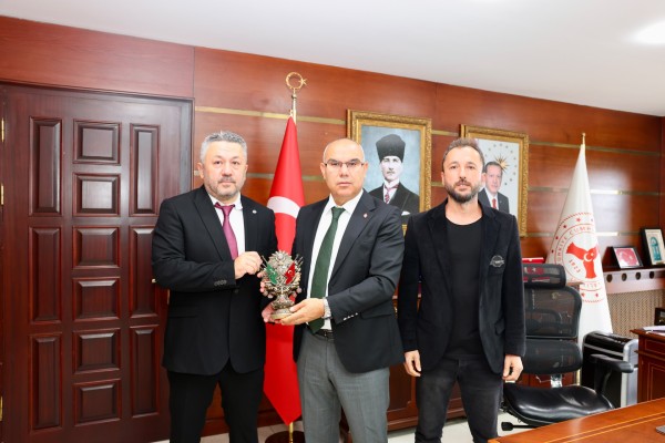 Giresun Valisi Sayın Mustafa KOÇ'u ziyaret ettik.