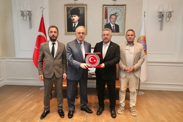 Ordu Valisi Sayın Muammer Erol'u ziyaret ettik.