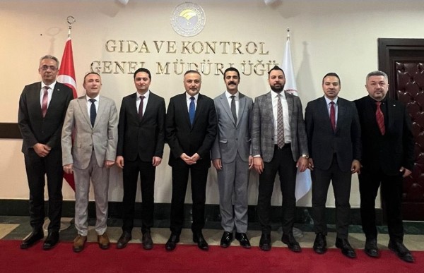 Tarım ve Orman Bakanlığı Gıda ve Kontrol Genel Müdürü Sayın Dr. Ersin DİLBER'i ziyaret ettik.